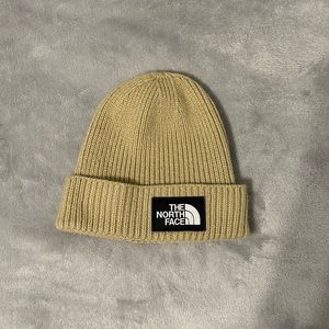 The North Face Logo Box Cuffed Beanie